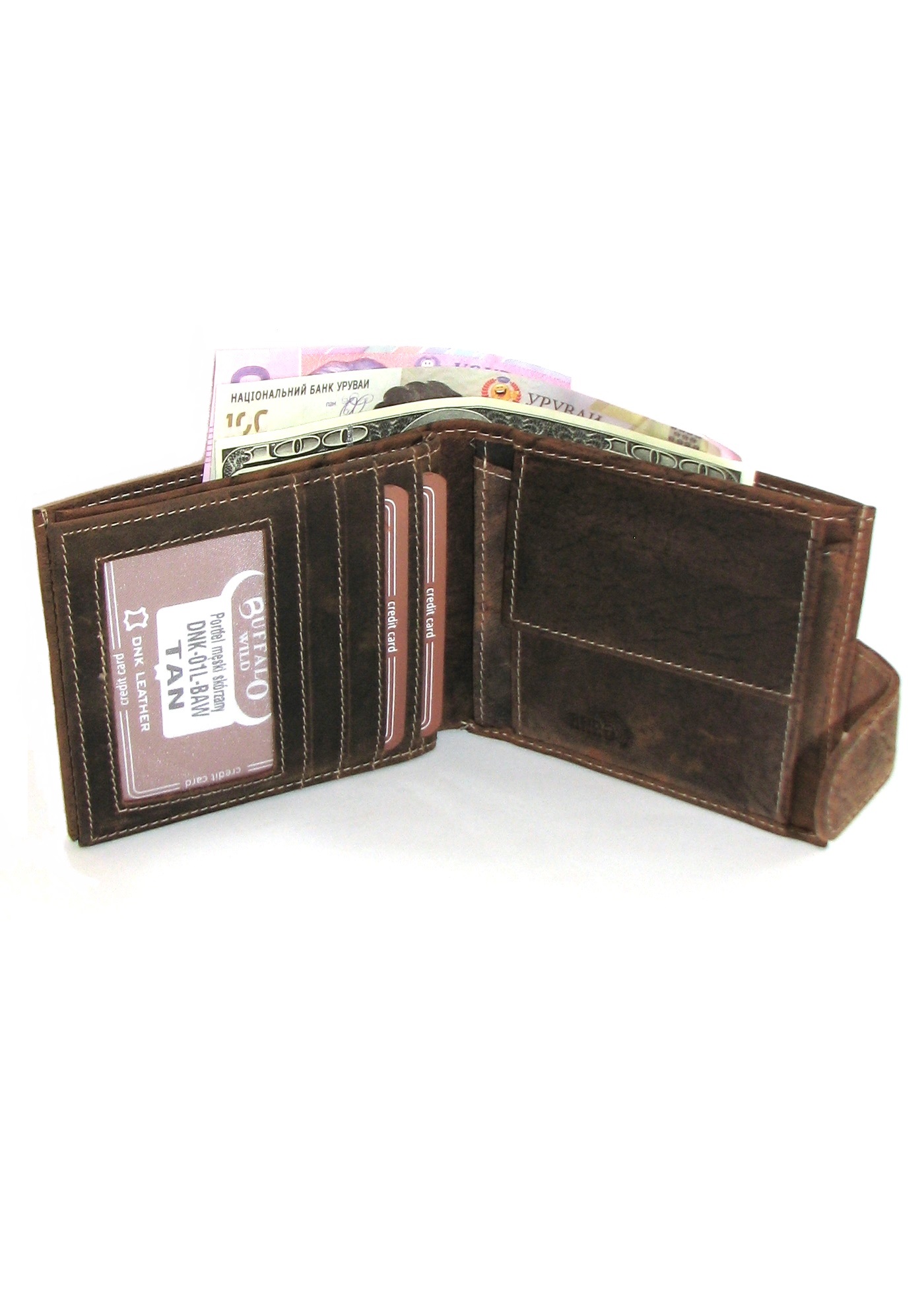 Кошелек мужской DNK-01L-BAW TAN Кошелек мужской DNK-01L-BAW TAN